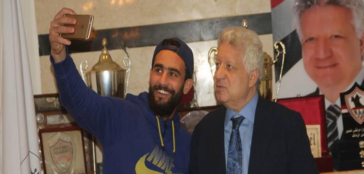 باسم مرسي ومرتضى منصور باسم مرسي ومرتضى منصور